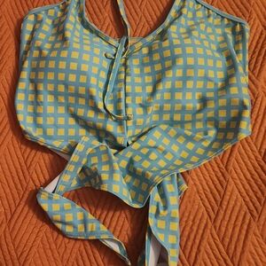 Kortni Jeane Tied UP  Top in Block Party XL